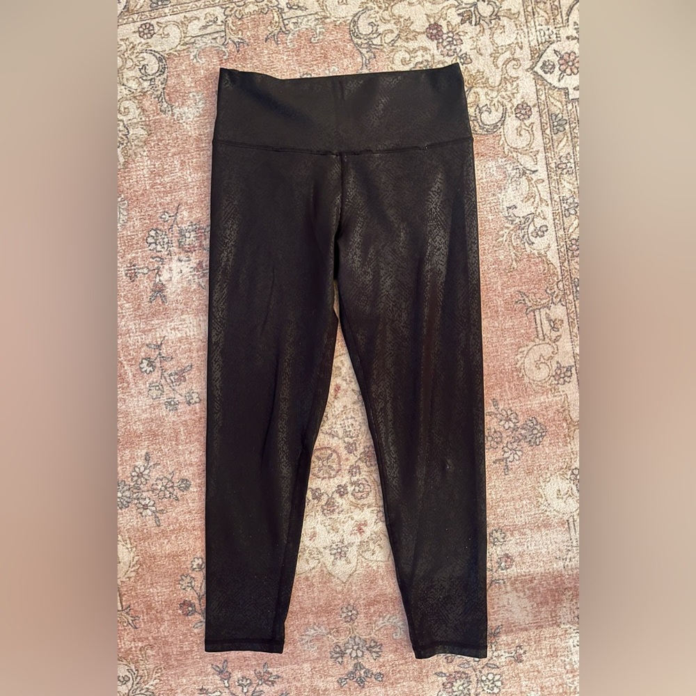 Aerie offline leggings in snake print